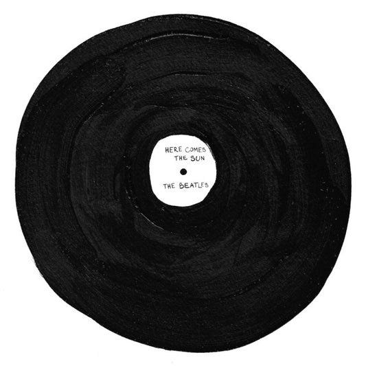 Here Comes the Sun - Beatles (Custom Vinyl Artwork)