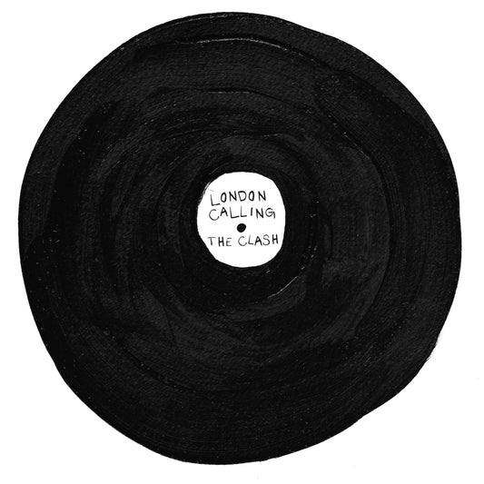 London Calling - Clash (Custom Vinyl Artwork)
