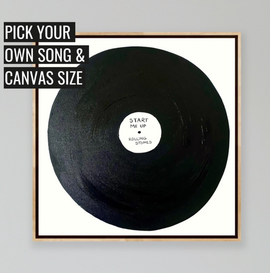 Pick Your Song (Custom Vinyl Artwork)