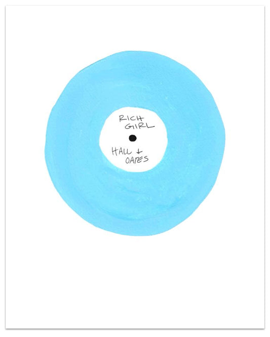 Rich Girl - Hall & Oates Vinyl Art Print
