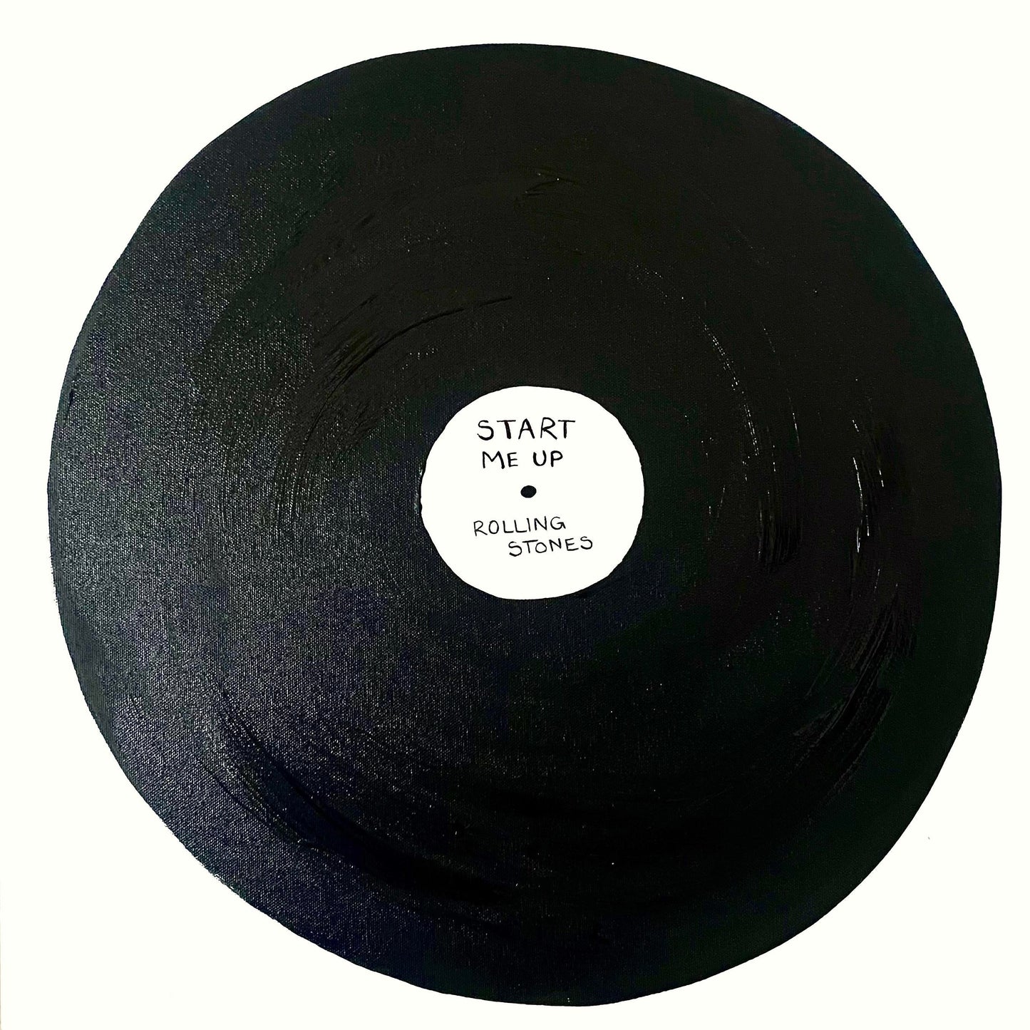Start Me Up - Rolling Stones (Custom Vinyl Artwork)